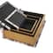 Multicolor Plaid Faux Book Storage Decorative Box Set